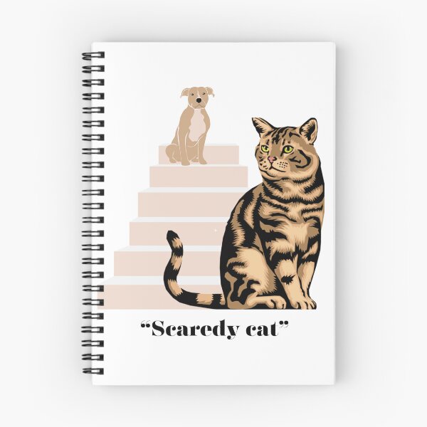 Item preview, Scaredy cat designed and sold by myblueparakeet.