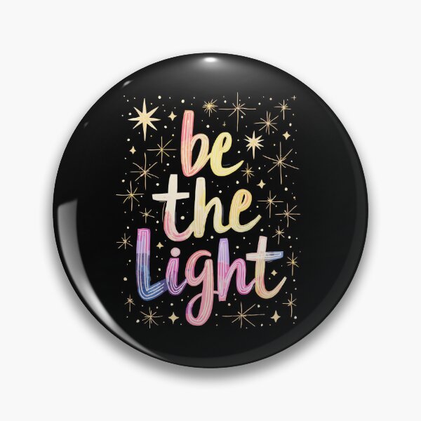 Item preview, Be The Light Christian Quote designed and sold by Art-Jiyuu.