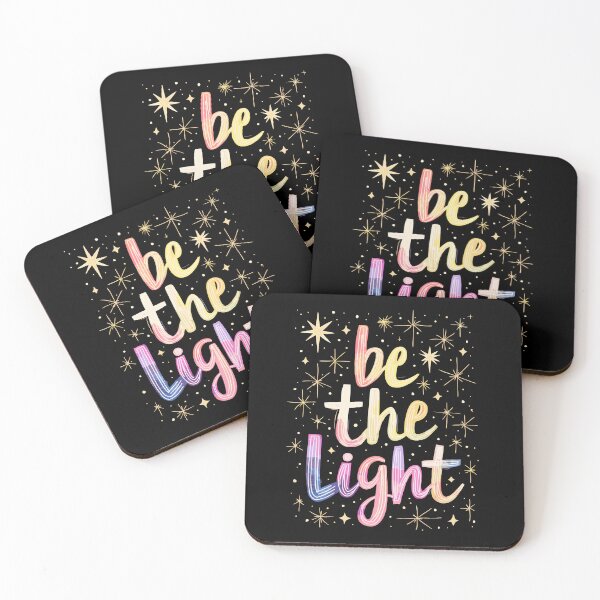 Item preview, Be The Light Christian Quote designed and sold by Art-Jiyuu.