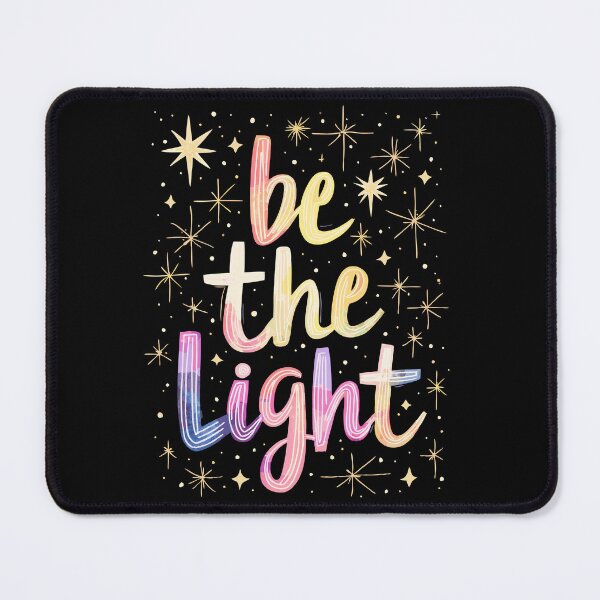 Item preview, Be The Light Christian Quote designed and sold by Art-Jiyuu.