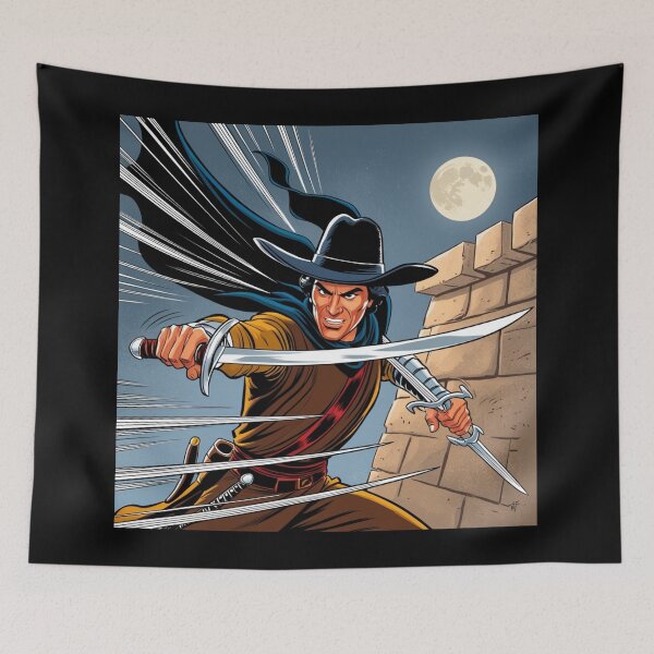 Item preview, Zorro in Action designed and sold by FLOWER--ART.