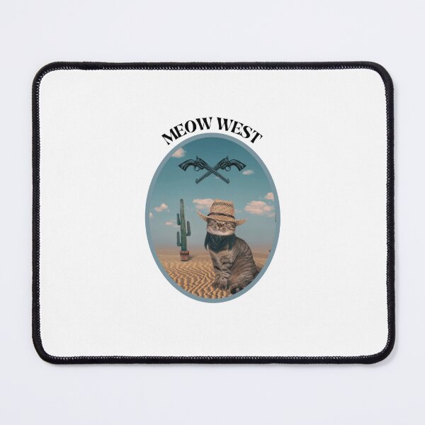 Item preview, MEOW WEST - CowboyCat, WesternKitty, CatInHat. designed and sold by DesignByMalwina.