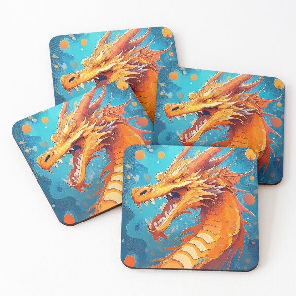 Item preview, Orange dragon. designed and sold by BAR DEC.