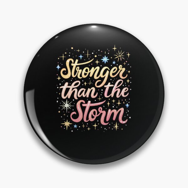 Item preview, Stronger Than The Storm Inspirational designed and sold by Art-Jiyuu.