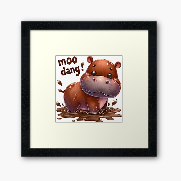 Item preview, Moo Deng designed and sold by vectcd.