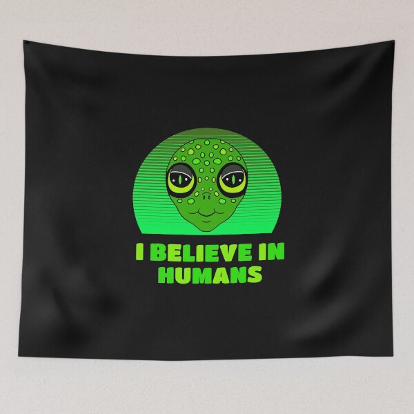 Item preview, Green Alien Head designed and sold by Sartoris Art.