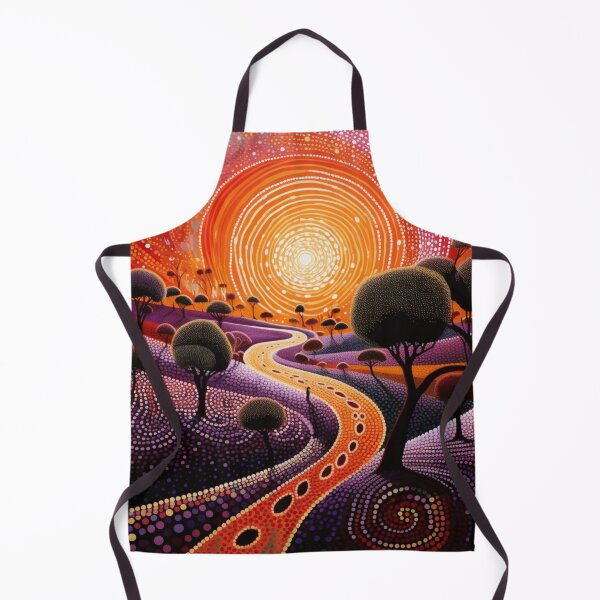 Item preview, Aboriginal Inspired Dot Art - Favorite Way designed and sold by GrinGalore.
