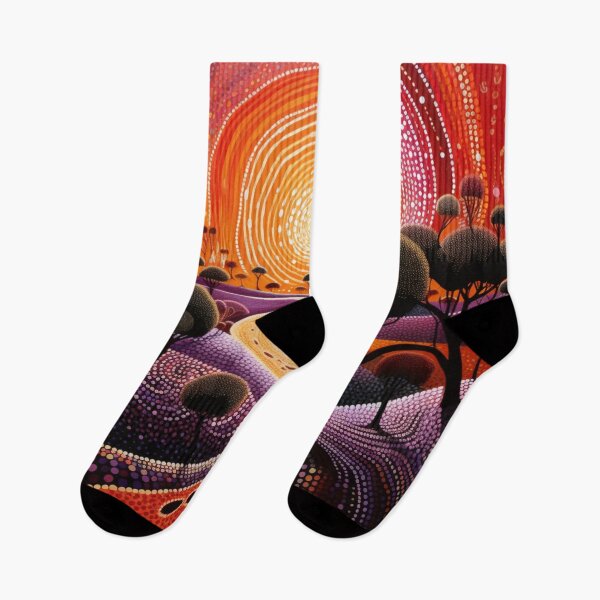 Item preview, Aboriginal Inspired Dot Art - Favorite Way designed and sold by GrinGalore.