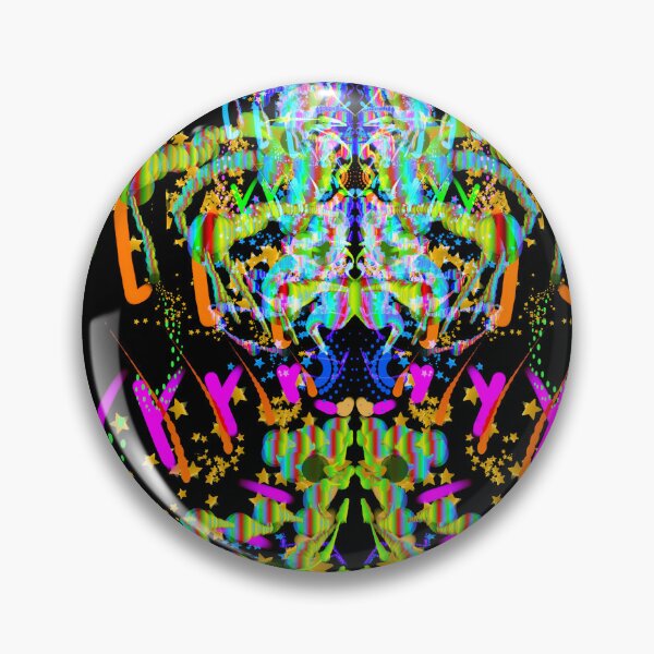 Item preview, Simetría psicodélica abstracta 3 designed and sold by Discordant Dreams Art.