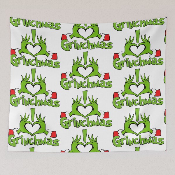 Item preview, Custom I Love Grinchmas - Grinch Design designed and sold by MellowManatees.