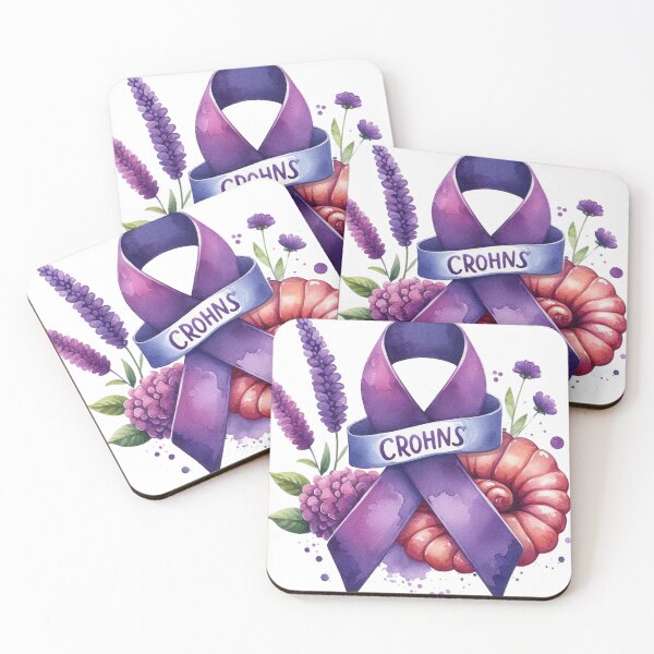 Item preview, Ribbon Crohns designed and sold by vectcd.