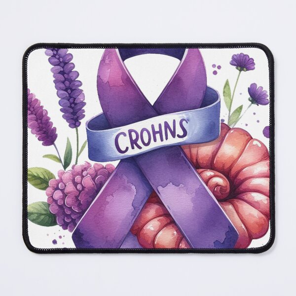 Item preview, Ribbon Crohns designed and sold by vectcd.
