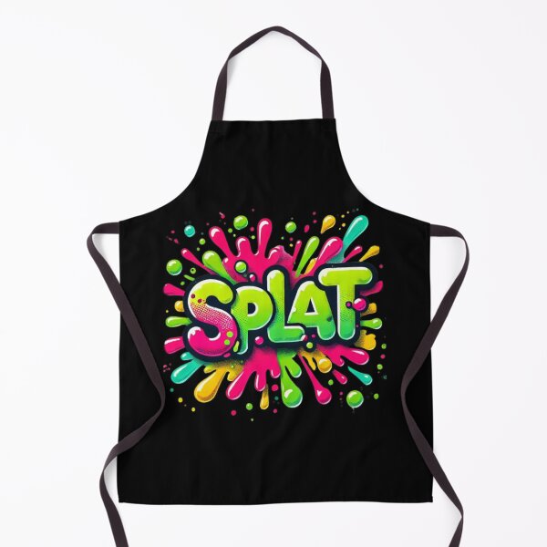 Item preview, Vibrant "SPLAT" Pop Art Typography, comic, 3D designed and sold by Pyroluxe.