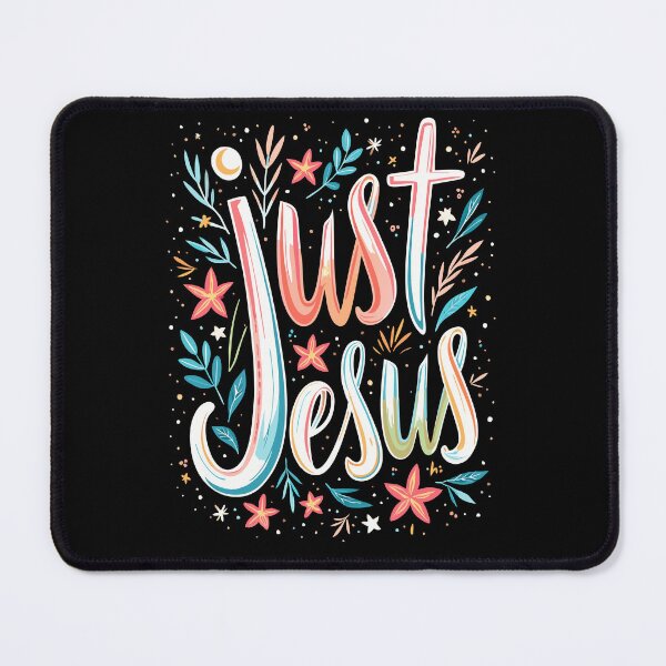 Item preview, Just Jesus Christian Quote designed and sold by Art-Jiyuu.