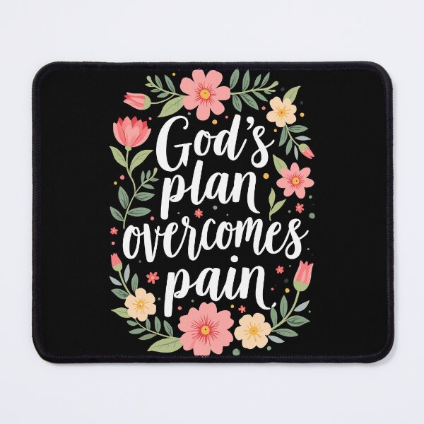 Item preview, God's Plan Overcomes Pain Christian designed and sold by Art-Jiyuu.