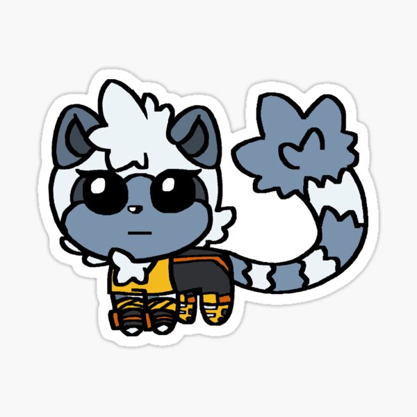 Item preview, TBH autism creature tangle the lemur YIPPEE!! designed and sold by ZeroIsNebulous.