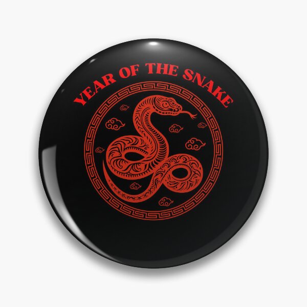 Item preview,  Red Snake with  ver 3-Year of the Snake 2025- Chinese Zodiac Theme-white Background designed and sold by CosmicNook1.