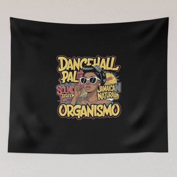 Item preview, Dancehall Queen Vibes - Vibrant Jamaican Sound System Art designed and sold by love3617.