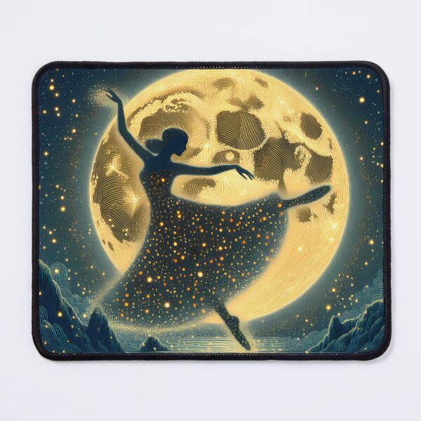 Item preview, Dancer Made of Lights, Ai Generated Art  designed and sold by ACC .
