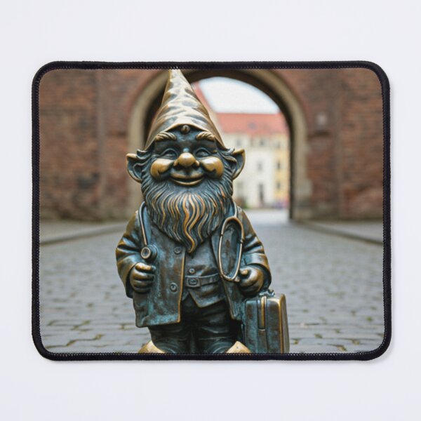 Item preview, Thinking of Wroclaw - Gnome Doctor designed and sold by Purrfecta.