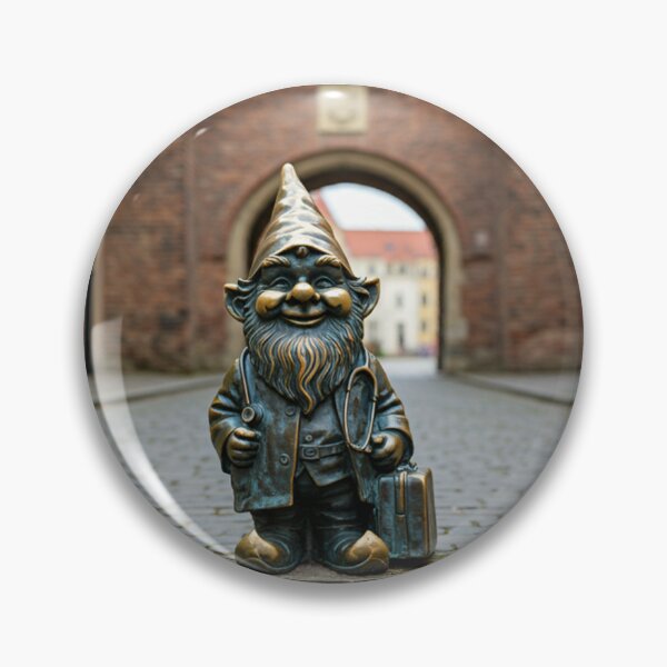Item preview, Thinking of Wroclaw - Gnome Doctor designed and sold by Purrfecta.