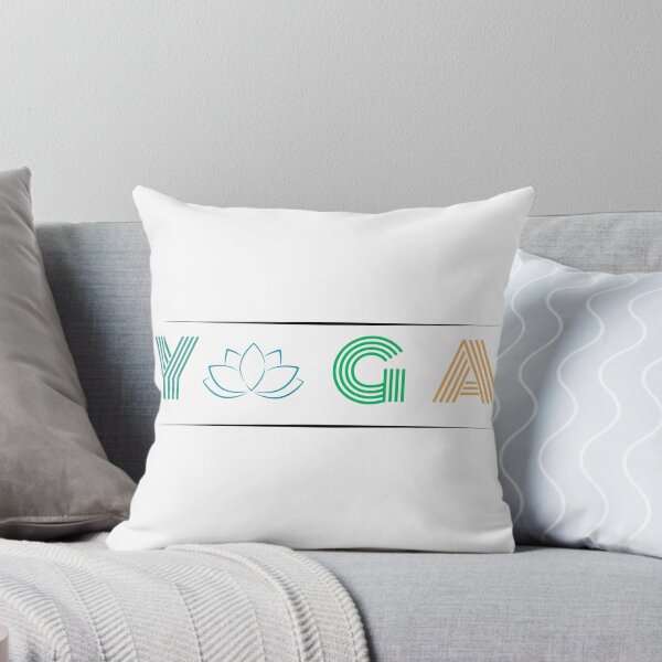 Item preview, Retro Yoga with Lotus designed and sold by VibingtoNature.