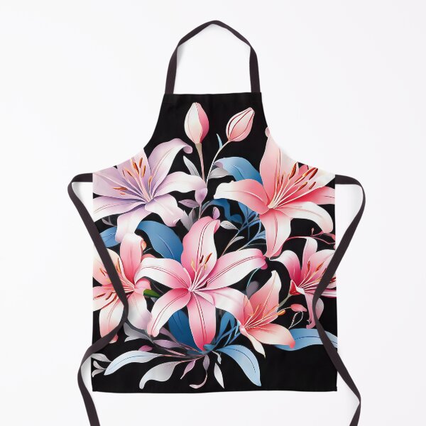 Item preview, A delicate pattern featuring lily flowers designed and sold by Tchoice.