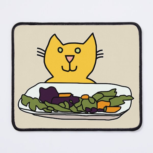 Item preview, Salad and Cat designed and sold by ellenhenry.