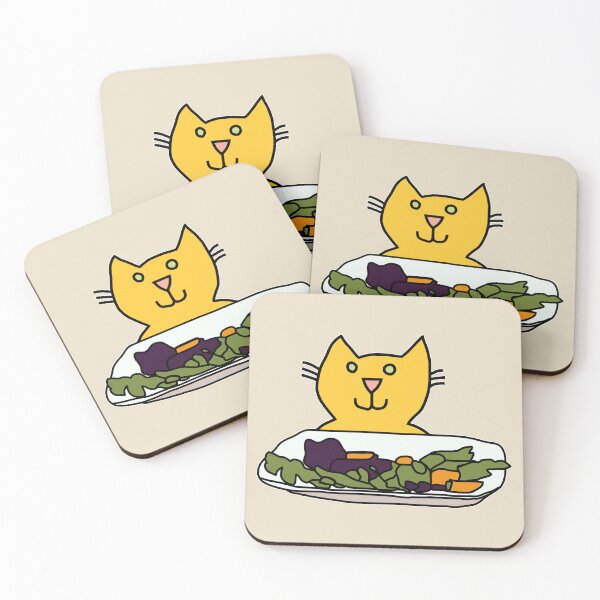 Item preview, Salad and Cat designed and sold by ellenhenry.