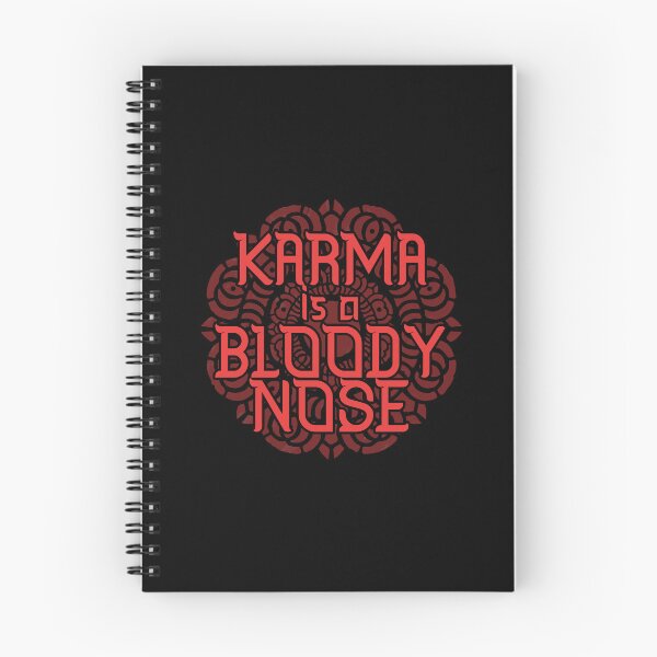 Item preview, Karma is a bloody nose designed and sold by remerasnerdas.