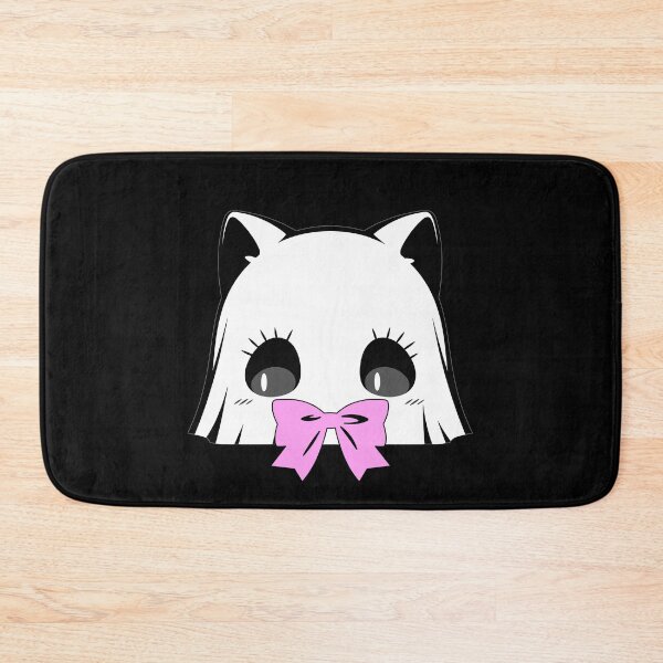 Item preview, Manga Style Kawaii Ghost Cat  designed and sold by RetroPrints.