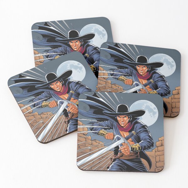 Aperçu de l'œuvre Zorro en action créée et vendue par VibeTwist.