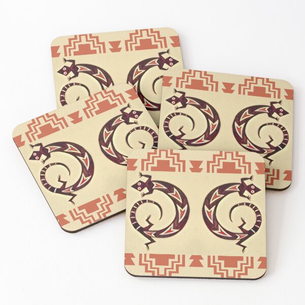 Item preview, Mimbres Lizards Pattern  designed and sold by oh-bi-me.