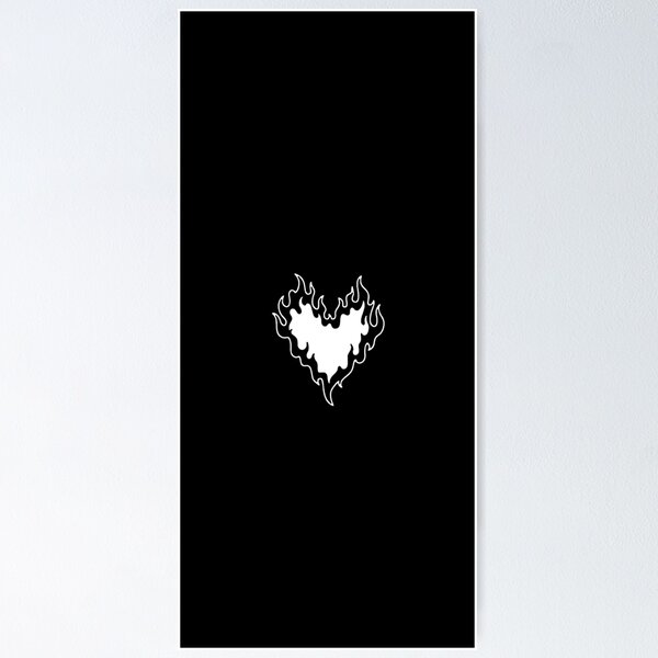 Item preview, Dark flaming heart designed and sold by BonsaidoPoh.
