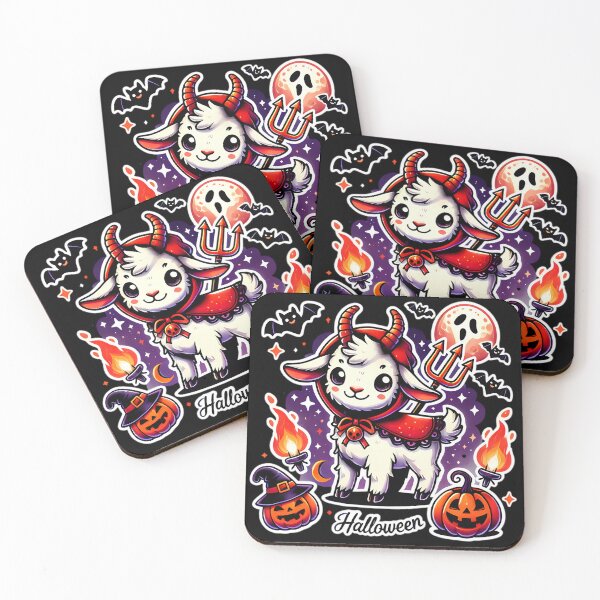 Item preview, Devilish Goat: Halloween Mischief designed and sold by Elitronsensei.