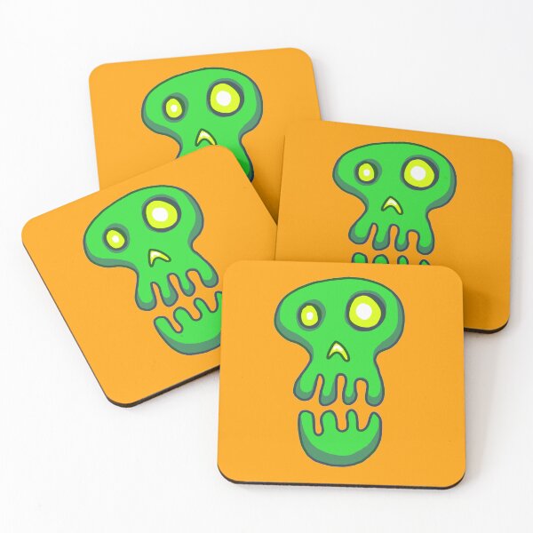 Item preview, Gloopy Slime Skull  designed and sold by TeneseKeshi.
