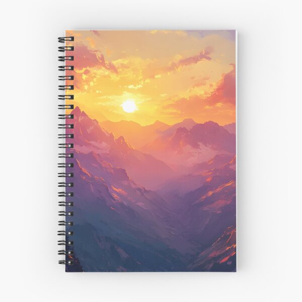 Item preview, Mountain Range at Sunset designed and sold by Alin Richard Iovănuț.