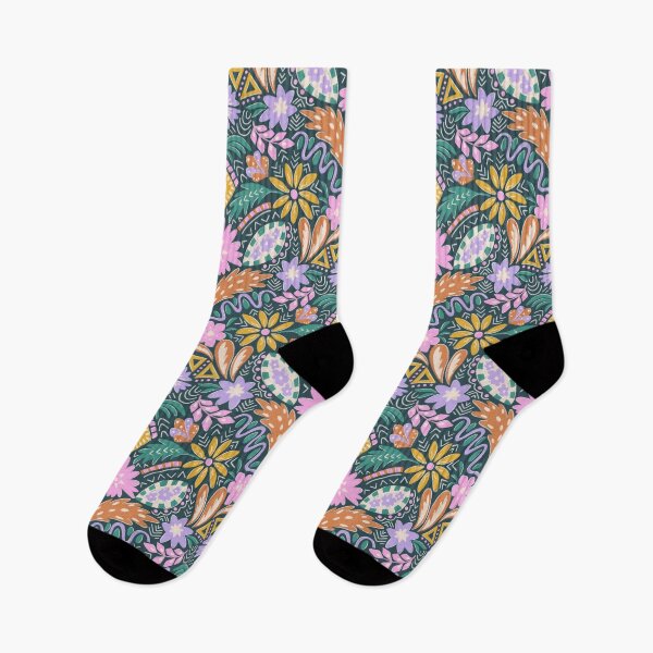 Item preview, Floral Boho Dark designed and sold by Aralma.
