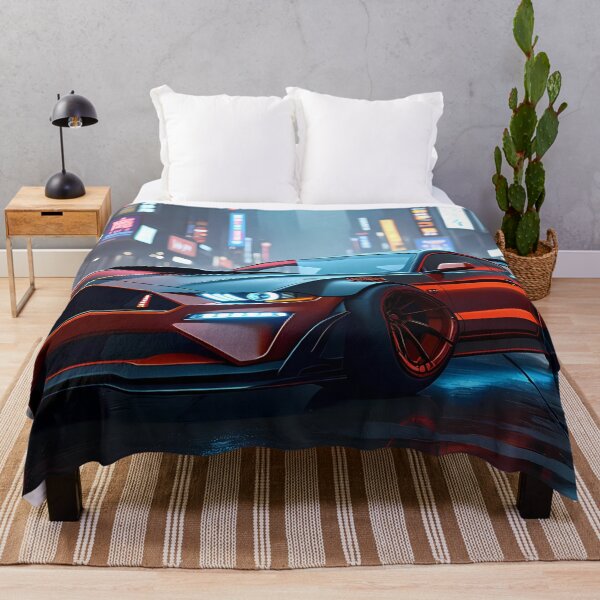 Item preview, Un coche tuneado al estilo cyberpunk designed and sold by Sopilka.