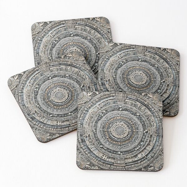 Item preview, Intricate Geometric Stone Mandala designed and sold by MandalasShops.