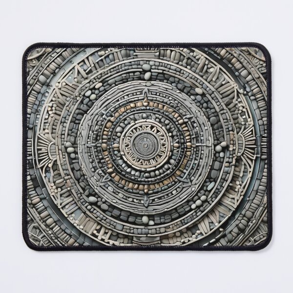 Item preview, Intricate Geometric Stone Mandala designed and sold by MandalasShops.