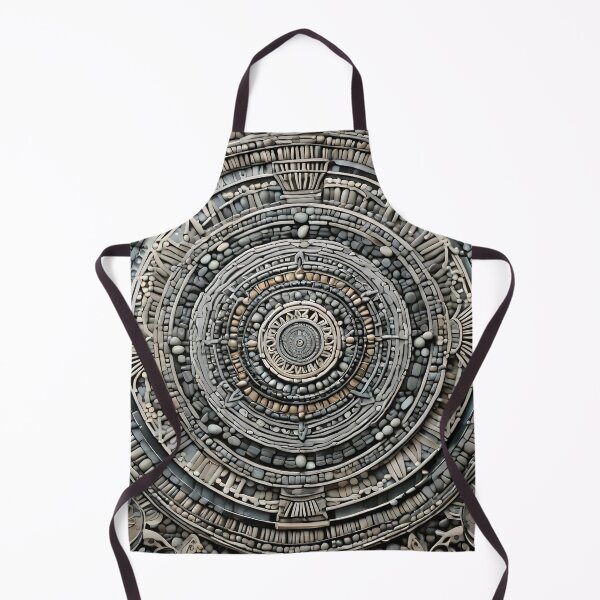 Item preview, Intricate Geometric Stone Mandala designed and sold by MandalasShops.