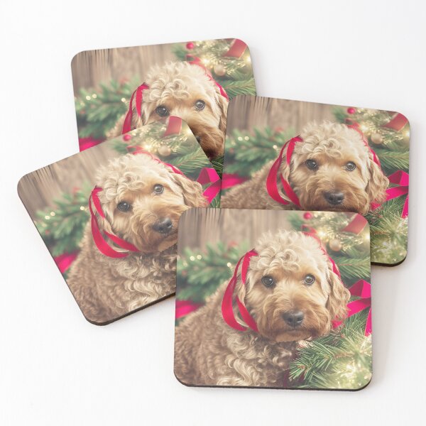 Item preview, Cavapoo Merry Christmas designed and sold by Jennifer Morcom.