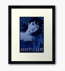 PERFECT BLUE Framed Print