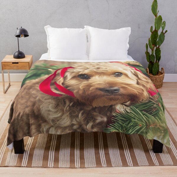 Item preview, Cavapoo Merry Christmas designed and sold by Jennifer Morcom.