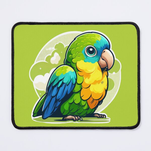 Item preview, Vibrant Parrot Art - Colorful Tropical Bird Illustration designed and sold by CritterManiaUK.