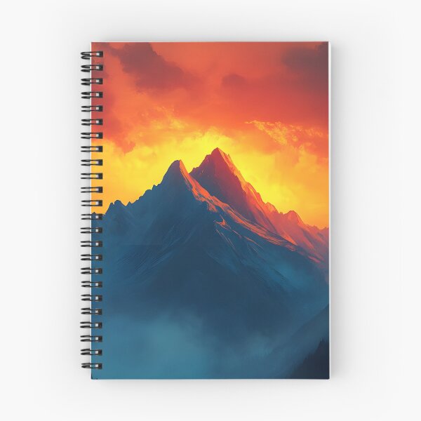 Item preview, Mountain Range at Sunset designed and sold by Alin Richard Iovănuț.