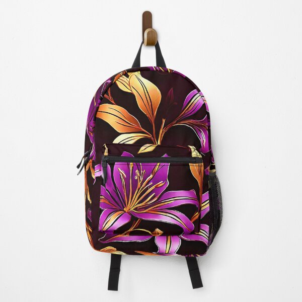 Item preview, A luxurious pattern of deep purple lilies designed and sold by Tchoice.