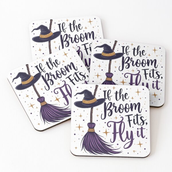 Item preview, If the Broom Fits, Fly It! designed and sold by  MAD's Recreation Studio.