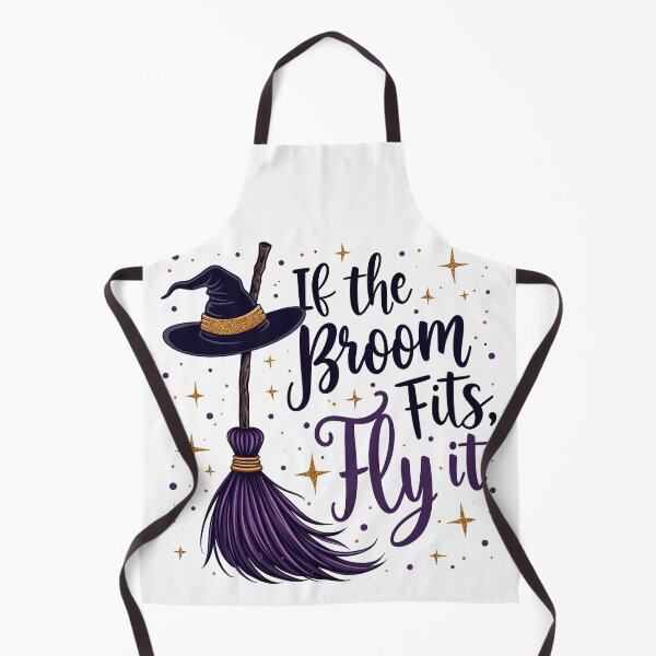 Item preview, If the Broom Fits, Fly It! designed and sold by  Artistry in Motion by MADsrecreation.
